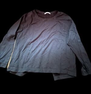Stateside Open Back Crewneck Long Sleeve Top – Women's Size XS